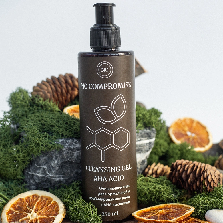  Cleansing Gel AHA Acid Гель с АНА кислотами, 250 мл